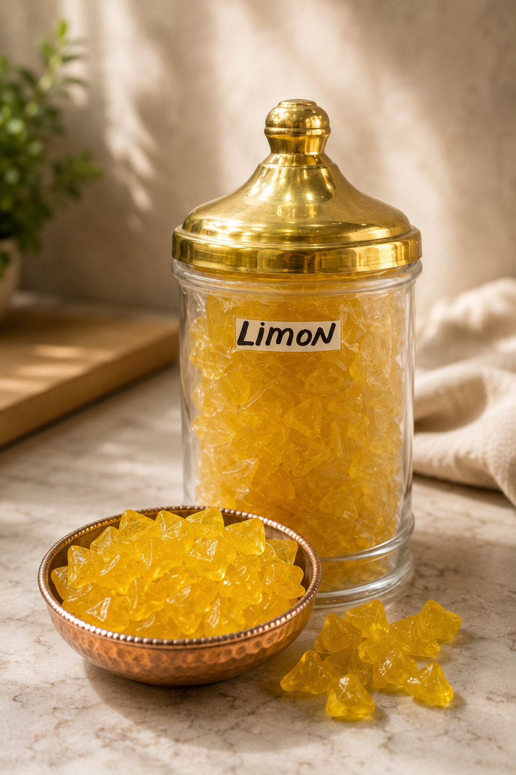 Limonlu Akide Şekeri