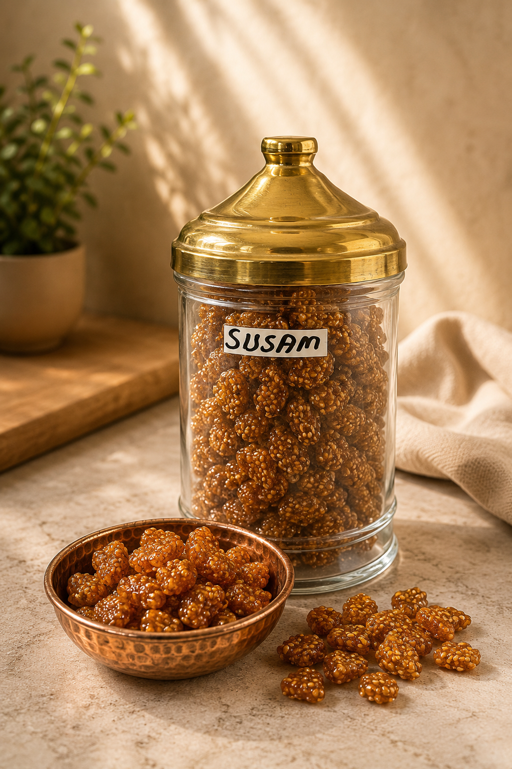 Susamlı Akide şekeri